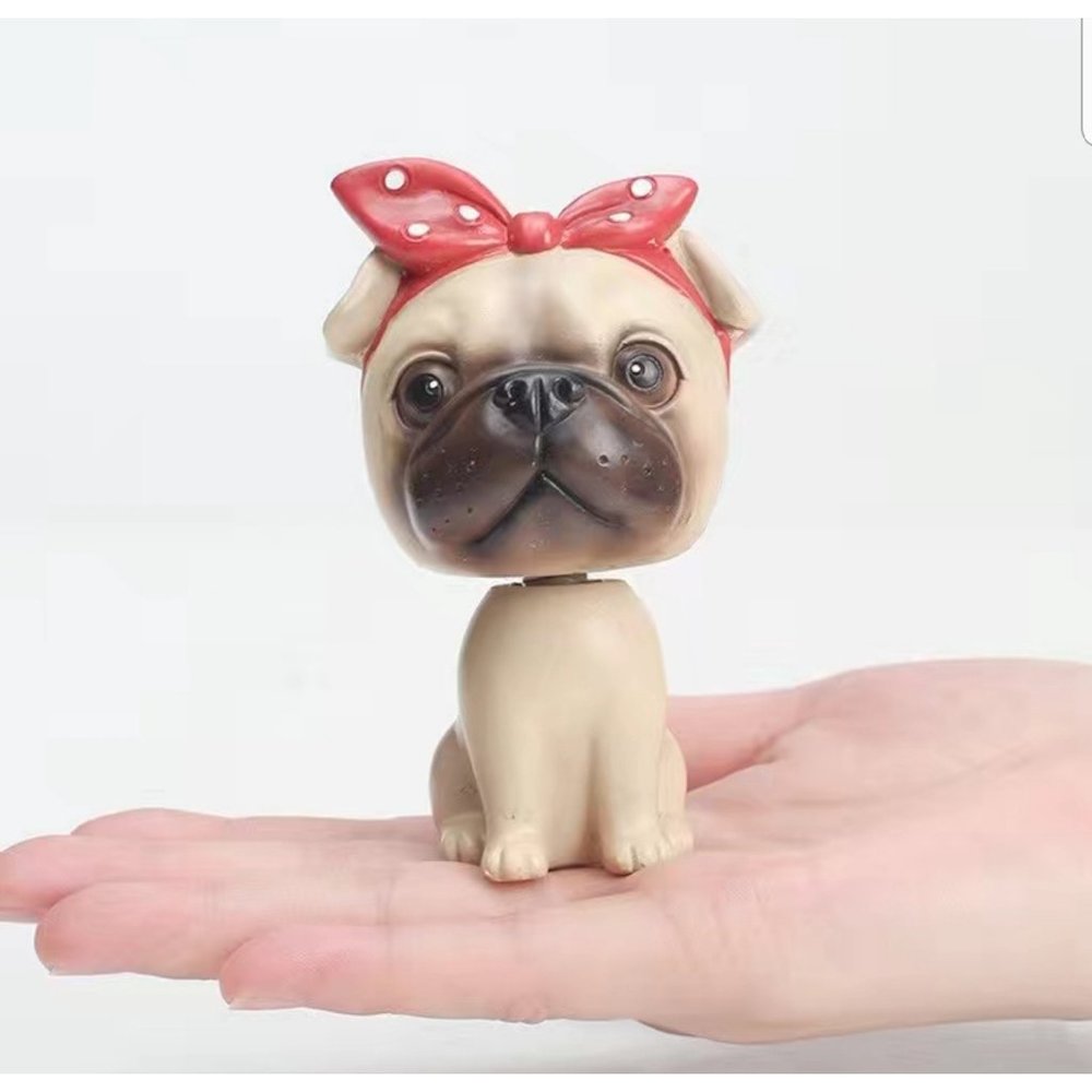 New Cute Dog Bobblehead Car Home Office Decoration - Picture 2 of 4